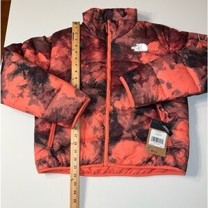 NWT Womens The North Face Puffer Insulated Down Jacket Print $210 Size SP (I)